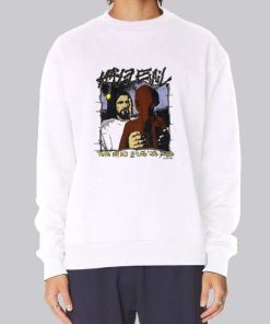 Vtg No Place Like Home Half Evil Hoodie