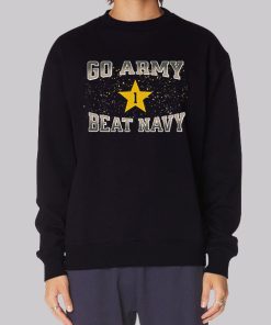 Vtg Star Go Army Beat Navy Hoodie