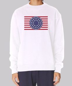 Vtg Universe Watchmen American Flag Hoodie