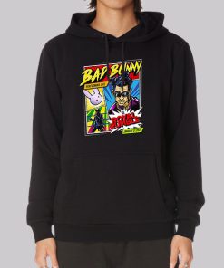 WWE Merch Bad Bunny Royal Rumble Hoodie