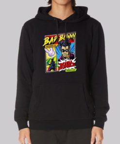 WWE Merch Bad Bunny Royal Rumble Hoodie 3 WWE Merch Bad Bunny Royal Rumble Hoodie 4