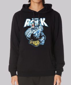 WWF 90s Classic Vintage Rock Hoodie