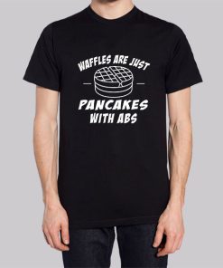 Waffle Abs Puncakes With Abs Hoodie 3