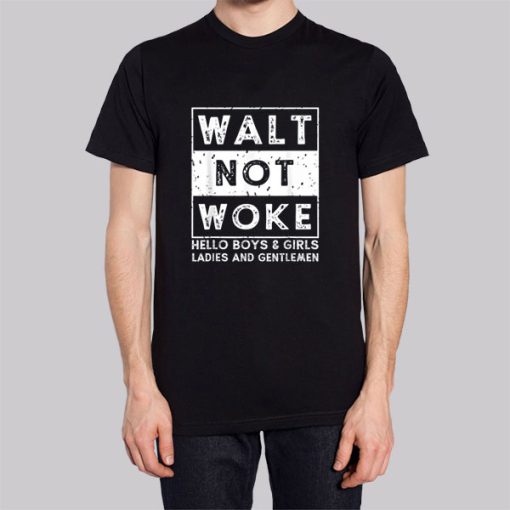 Walt Not Woke Hello Boy and Girls Hoodie