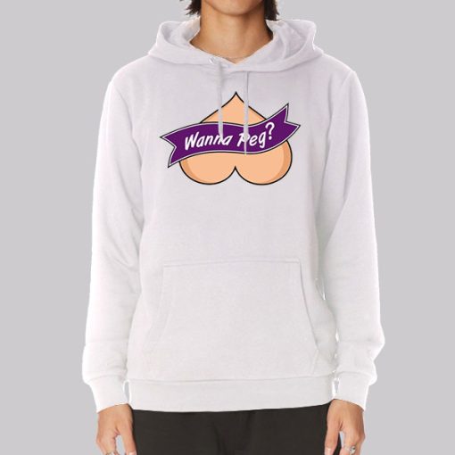 Wanna Peach the Peg Hoodie