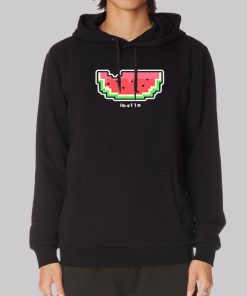 Watermelon Bit Ibella Merch Gamers Hoodie