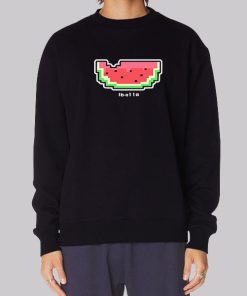 Watermelon Bit Ibella Merch Gamers Hoodie