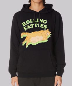 Weed for Cats Rolling Fatties Hoodie 4