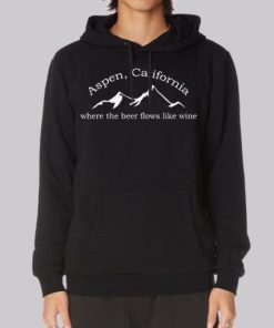 Where the Beer Flows Like Wine Hoodie 4