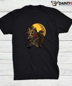 Wild Kids German Christmas Krampus Monster Evils Horror Fun Shirt