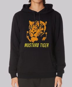 Wildlife Lover Mustard Tiger Hoodie
