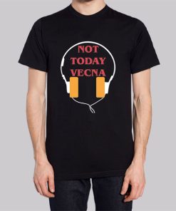 With Headphones Not Today Vecna Hoodie 3
