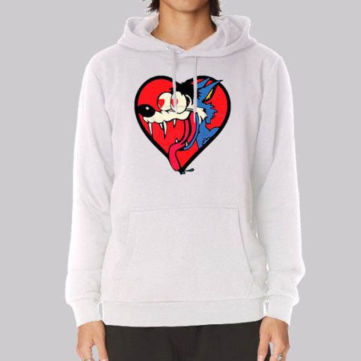 Wolf in Love Nope the Jesus Lizard Hoodie