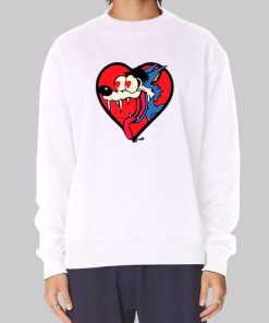 Wolf in Love Nope the Jesus Lizard Hoodie