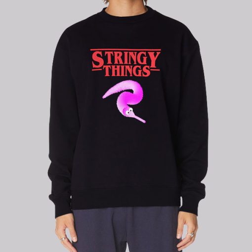 Worm on a String Meme Hoodie