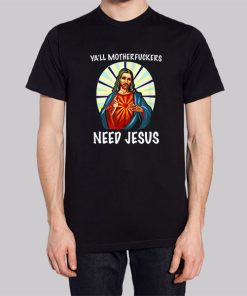 Ya'll Motherfuckers Funny Jesus Hoodie 2 Yall Motherfuckers Funny Jesus Hoodie 3