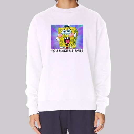 You Make Me Spongebob Smile Hoodie