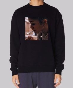 Zendaya Smoking Hoodie