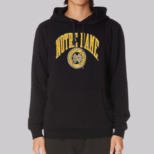 y2k Vintage Notre Dame Hoodie