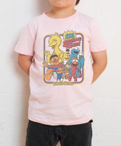 123 Sesame St Kids T-Shirt