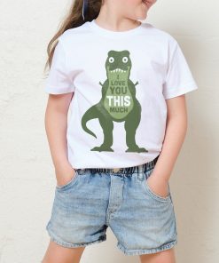 Amourosaurus Kids T-Shirt
