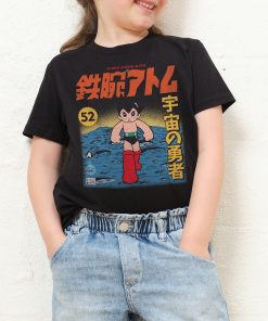 Astro Boy Moon Kids T-Shirt