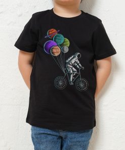 Astronaut Bicycle Kids T-Shirt
