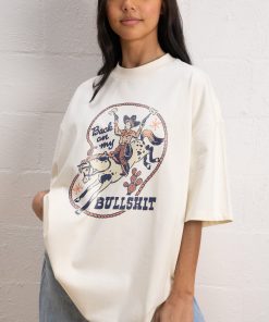Back On My Bullshit Oversized Tee