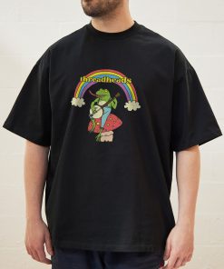 Banjo Playing Frog Oversized Tee