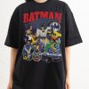 Batman Animated Vintage Oversized Tee