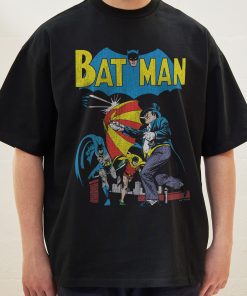 Batman & Robin vs The Penguin Oversized Tee