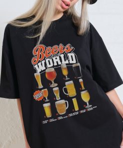 Beers of the World Oversized Tee