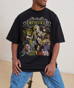 Beetlejuice Vintage Oversized Tee