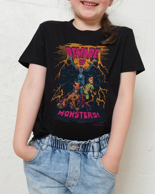 Beware of Monsters Kids T-Shirt