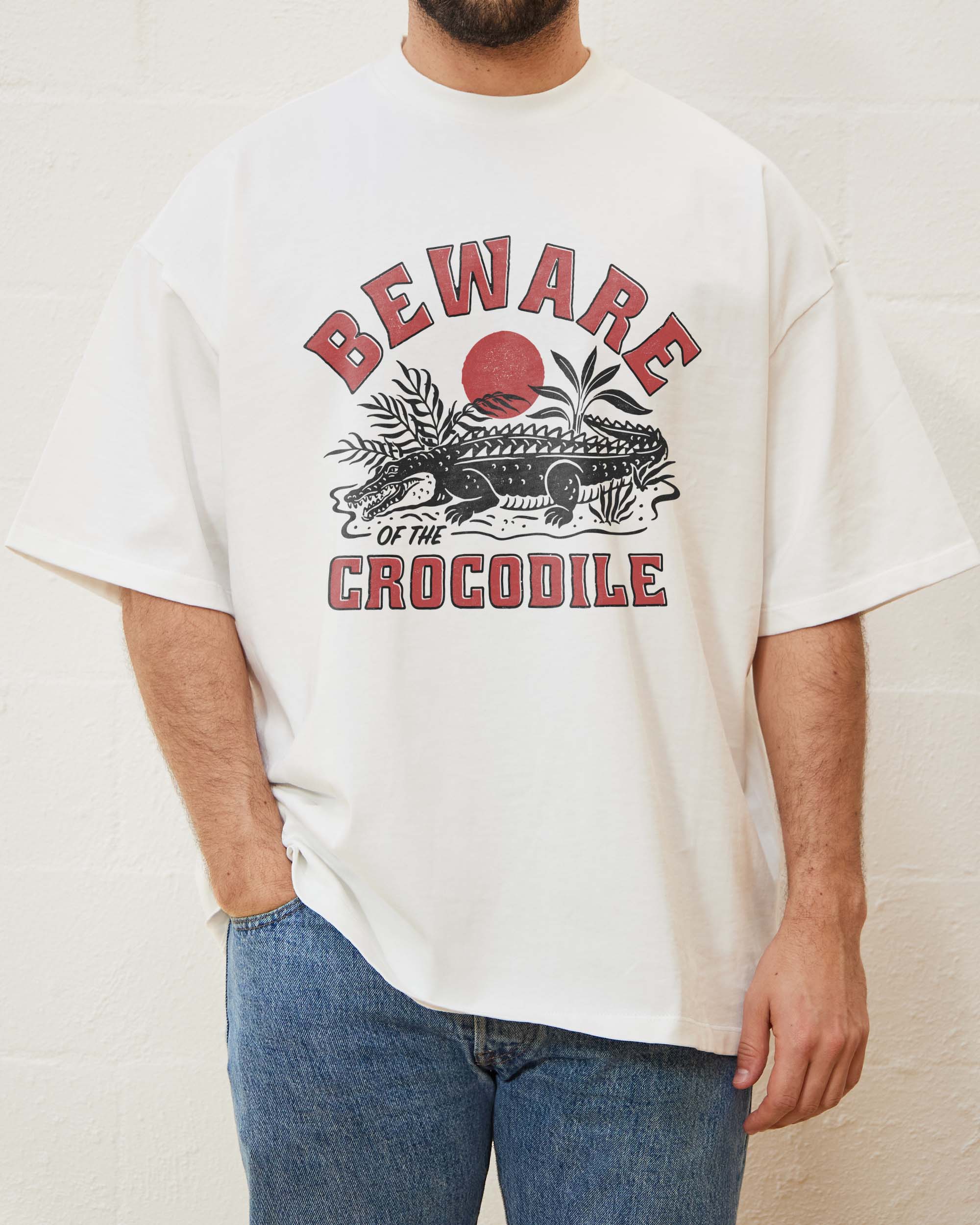 Beware of the Crocodile Oversized Tee Beware of the Crocodile Oversized Tee
