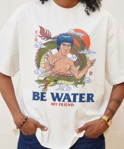 Bruce Lee Be Water Oversized Tee