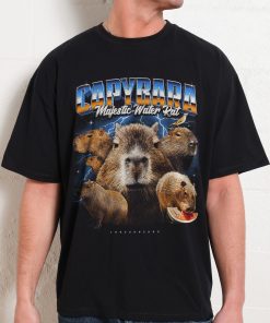 Capybara Water Rat Oversized Tee