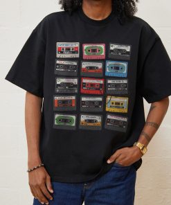 Cassette Tapes Oversized Tee