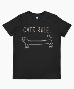 Cats Rule Kids T-Shirt
