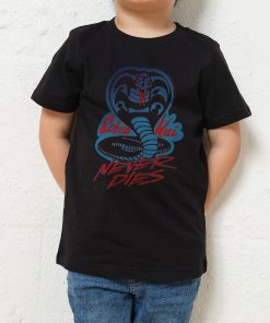 Cobra Kai Never Dies Kids T-Shirt