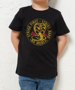 Cobra Kai No Mercy Icon Kids T-Shirt