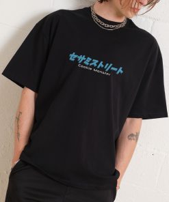Cookie Kaiju Front and Back Oversized Tee