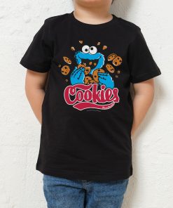 Cookie Monster Cookies Kids T-Shirt
