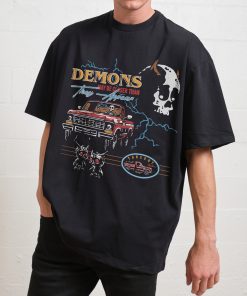 Demons May Be Closer Than They Appear Oversized Tee