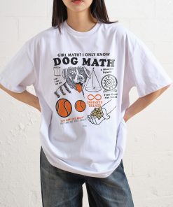 Dog Math Oversized Tee