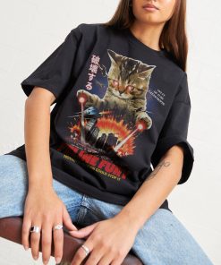 Feline Fury Oversized Tee