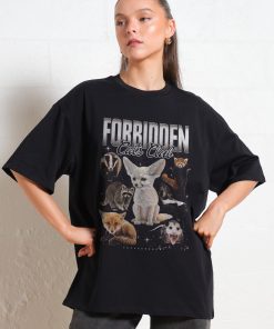 Forbidden Cat Club Oversized Tee