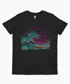 Great Neon Wave Kids T-Shirt