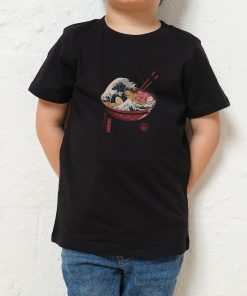 Great Ramen Wave Kids T-Shirt