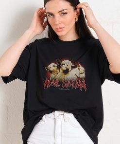 Hail Satan Oversized Tee